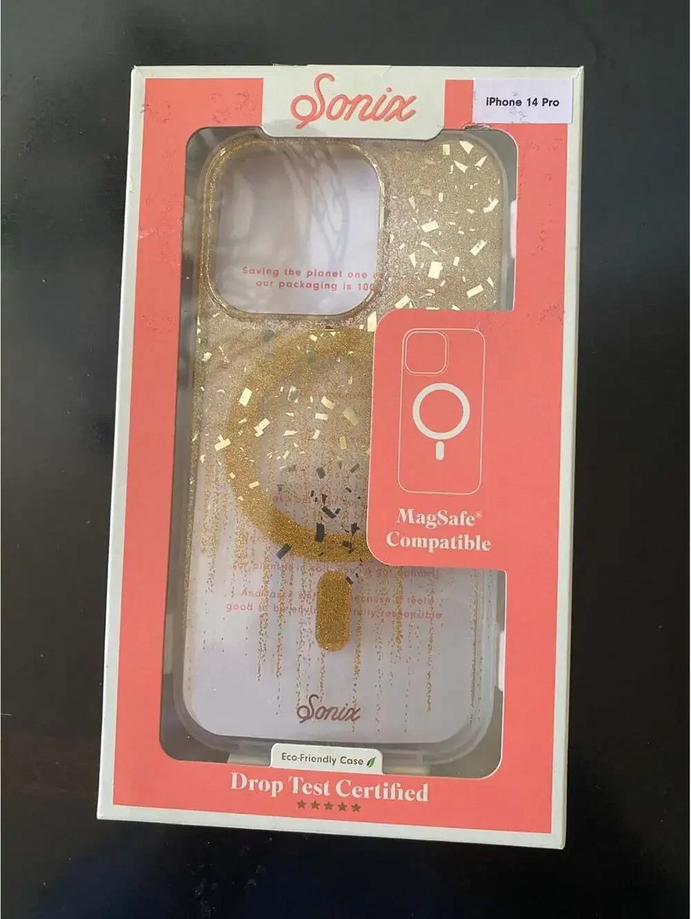 Sonix iPhone 14 Pro Case MagSafe- Drippen’ in Gold